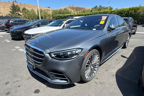 Selenite Grey Metallic 2021 Mercedes-Benz S-Class 4MATIC