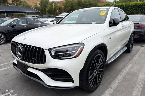 MANUFAKTUR Diamond White Metallic 2021 Mercedes-Benz AMG GLC 43 4MATIC Coupe