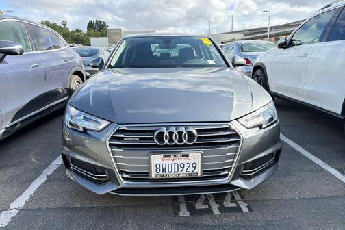 Gray 2018 Audi A4 2.0T Premium Plus