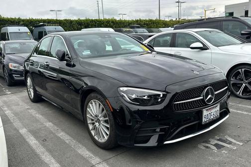 Black 2022 Mercedes-Benz E-Class E 350