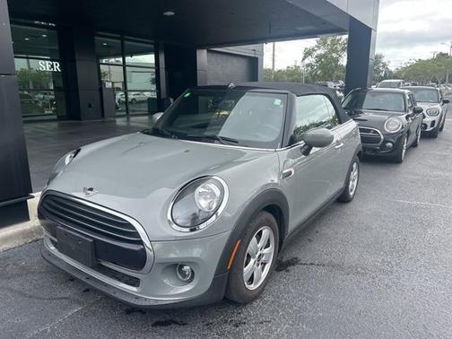 Gray Metallic 2021 MINI Convertible Cooper