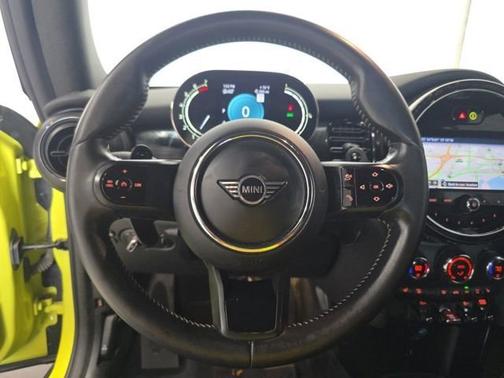 Yellow 2023 MINI Convertible