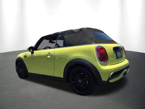 Yellow 2023 MINI Convertible