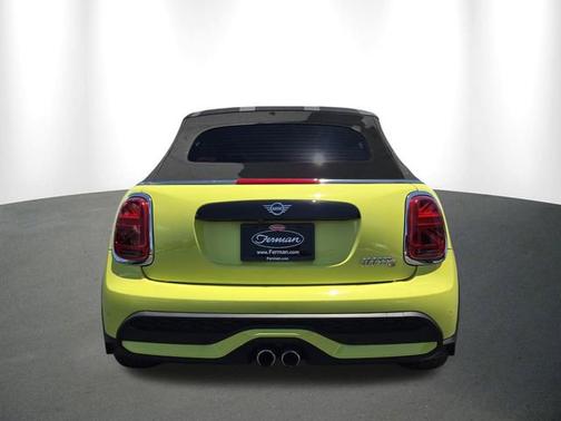 Yellow 2023 MINI Convertible