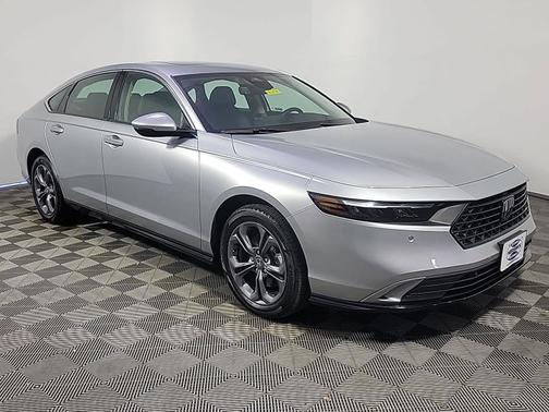 Solar Silver Metallic 2025 Honda Accord Hybrid