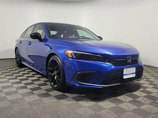 Aegean Blue Metallic 2023 Honda Civic