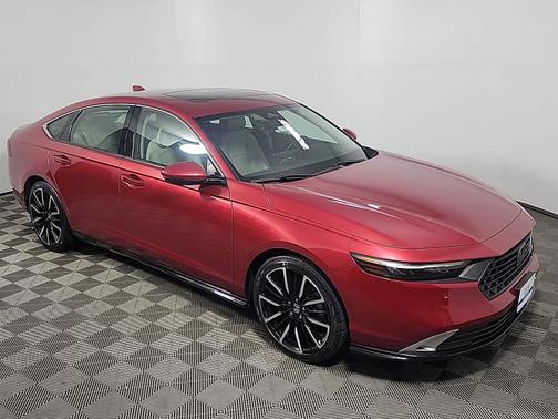 Radiant Red Metallic 2023 Honda Accord Hybrid