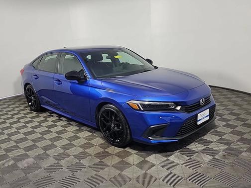 Aegean Blue Metallic 2023 Honda Civic