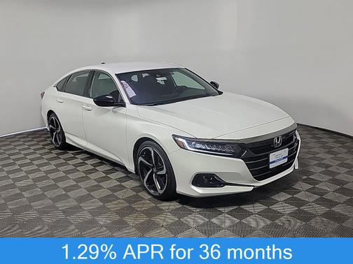 Platinum White Pearl 2022 Honda Accord