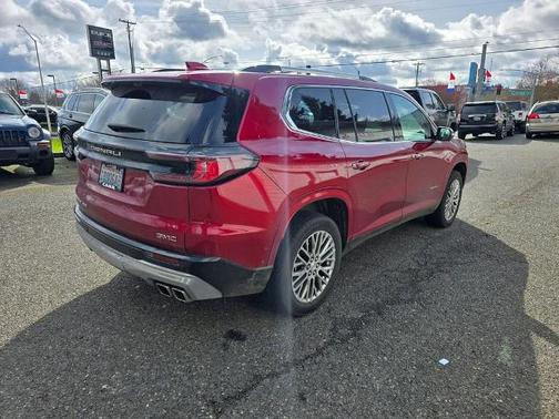 Volcanic Red Tintcoat 2024 GMC Acadia Denali