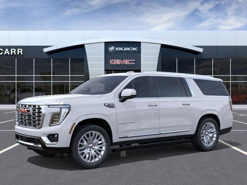 Glacier White Tricoat 2026 GMC Yukon XL Denali