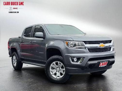 Satin Steel Metallic 2018 Chevrolet Colorado LT Truck