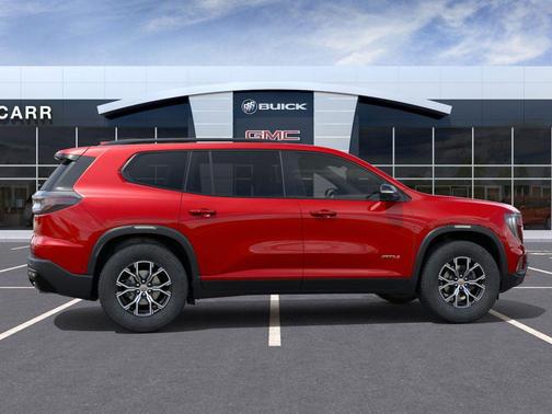 Volcanic Red Tintcoat 2026 GMC Acadia AT4 AWD