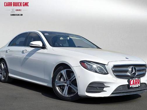 White 2017 Mercedes-Benz E-Class 4MATIC