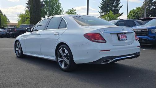 White 2017 Mercedes-Benz E-Class 4MATIC