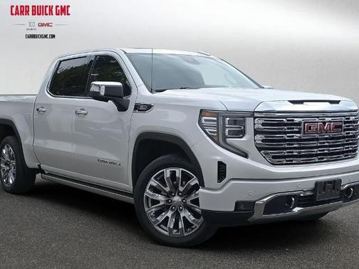 White Frost Tricoat 2024 GMC Sierra 1500 Denali