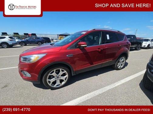 Ruby Red 2019 Ford Escape Titanium