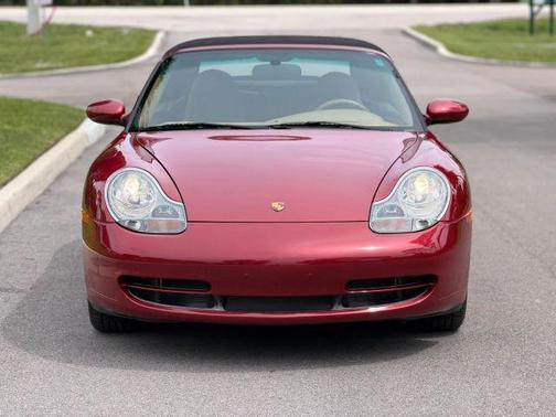 Orient Red Metallic 2001 Porsche 911 Carrera Cabriolet