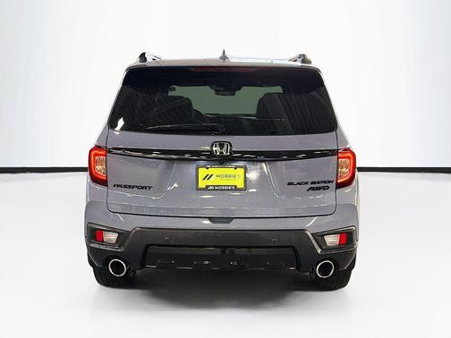 Sonic Gray Pearl 2024 Honda Passport AWD Black