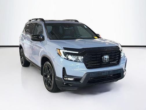 Sonic Gray Pearl 2024 Honda Passport AWD Black