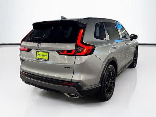 Solar Silver Metallic 2026 Honda CR-V Hybrid Sport-L AWD