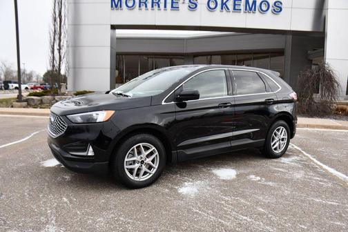 Agate Black Metallic 2024 Ford Edge SEL