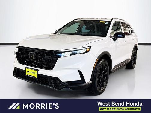Platinum White Pearl 2023 Honda CR-V Hybrid Sport AWD
