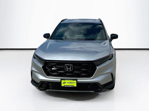 Solar Silver Metallic 2025 Honda CR-V Hybrid Sport AWD