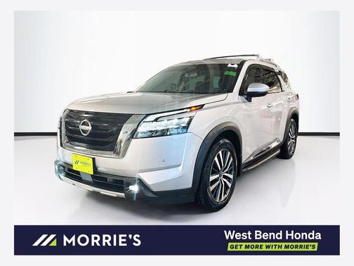 Brilliant Silver Metallic 2022 Nissan Pathfinder Platinum 4WD