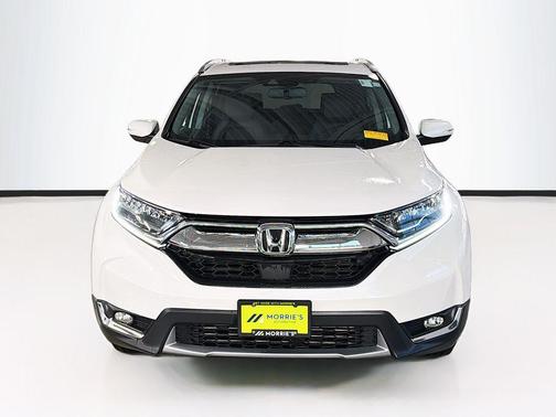 Platinum White Pearl 2019 Honda CR-V Touring