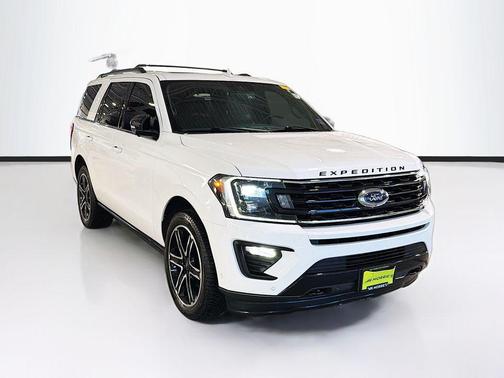 Star White Metallic Tri-Coat 2021 Ford Expedition Limited