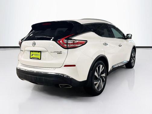 Pearl White 2018 Nissan Murano Platinum