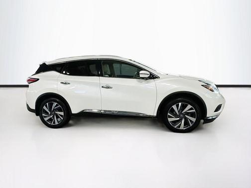 Pearl White 2018 Nissan Murano Platinum