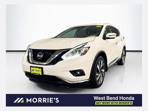 Pearl White 2018 Nissan Murano Platinum