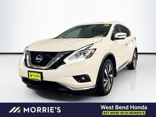 Pearl White 2018 Nissan Murano Platinum
