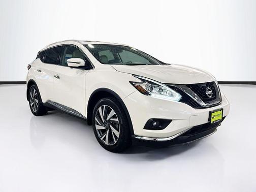 Pearl White 2018 Nissan Murano Platinum