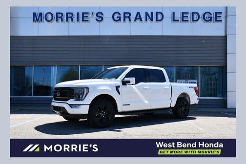 Star White Metallic Tri-Coat 2023 Ford F-150 Lariat