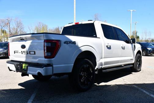 Star White Metallic Tri-Coat 2023 Ford F-150 Lariat