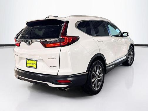 Platinum White Pearl 2021 Honda CR-V AWD Touring