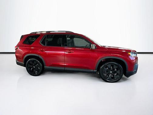 Radiant Red Metallic II 2026 Honda Pilot Black Edition