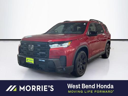 Radiant Red Metallic II 2026 Honda Pilot Black Edition