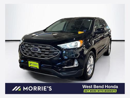 Agate Black Metallic 2022 Ford Edge SEL