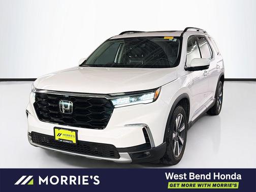 Platinum White Pearl 2025 Honda Pilot Elite