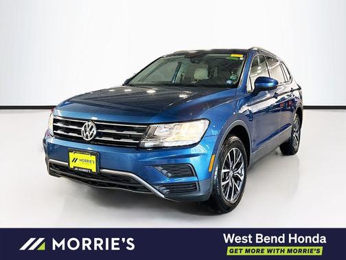 Stone Blue Metallic 2019 Volkswagen Tiguan 2.0T SE 4MOTION