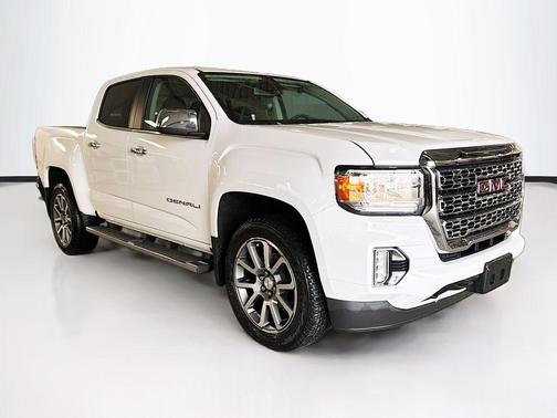 Summit White 2021 GMC Canyon Denali