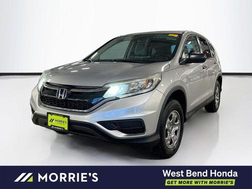 Alabaster Silver Metallic 2015 Honda CR-V LX