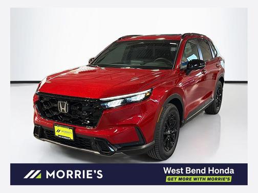 Radiant Red Metallic 2026 Honda CR-V Hybrid Sport-L AWD
