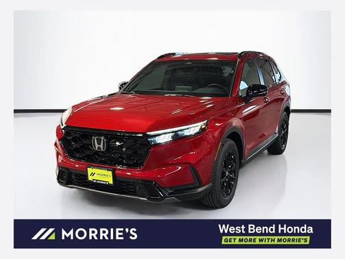 Radiant Red Metallic 2026 Honda CR-V Hybrid Sport-L AWD