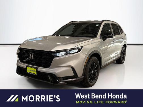Solar Silver Metallic 2026 Honda CR-V Hybrid Sport AWD