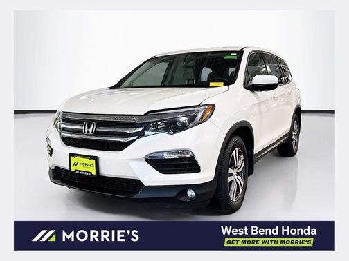 White Diamond Pearl 2016 Honda Pilot EX-L